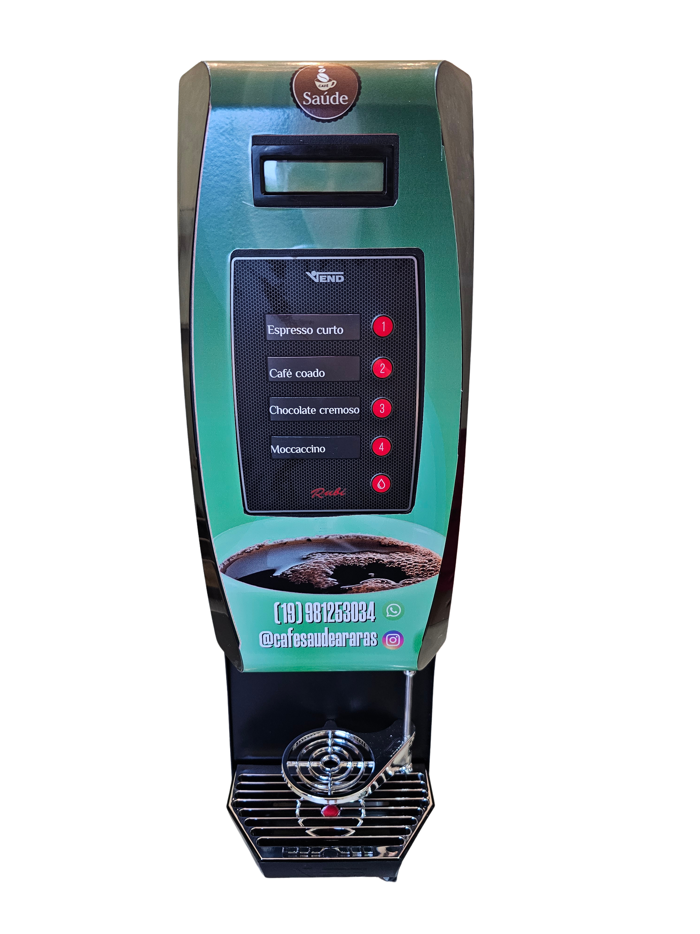 Máquina de café Rubi Vend